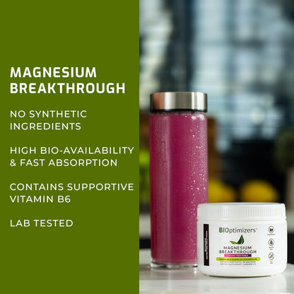 Magnesium Breakthrough Drink (Raspberry Lemonade)